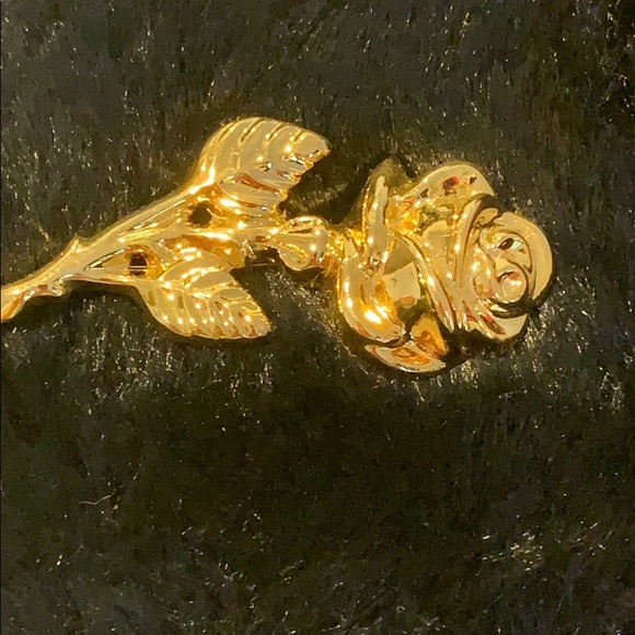 Vintage Park Lane Rose Brooch - Picture 2 of 3